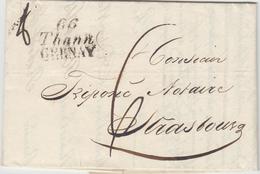 LAC 66 Thann CERNAY (1822) - TB - 1801-1848: Précurseurs XIX