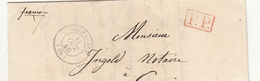 LAC P.P. Encadré Rge - T15 Mulhausen - 1840 - Pr Cernay -  TB - Lettres & Documents