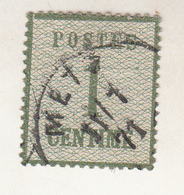 O N°1 - 1c Vert Bronze - Càd Metz - 11/7/71 - Signé Jamet - TB - Other & Unclassified