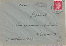 L 12pfg - Zabern - 29/5/43 - Cachet Kraftatt - TB - Briefe U. Dokumente