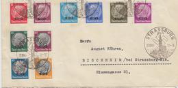 L N°8/23 Obl. Strassburg "a" - Type 340 A15 - 20/10/40 - TB - Lettres & Documents