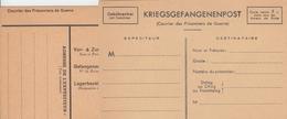 CP 2 Cartes Vierges De Courrier De Prisonniers De Guerre - 1940 - TB - Brieven En Documenten