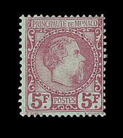 * N°10 - 5F Carmin S/vert - Signé - TB - ...-1885 Préphilatélie