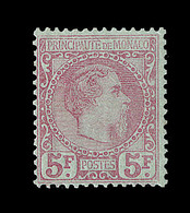 * N°10 - 5F Carmin S/vert - Comme ** - Signé Calves - TB - ...-1885 Prephilately