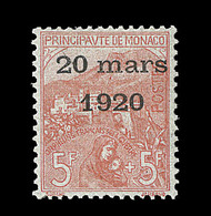 ** N°43 - 5F+5F Rose S/verdâtre - TB - ...-1885 Préphilatélie
