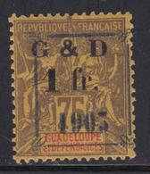 ** N°51 - 1F S/75c Violet S/jaune - TB - Altri & Non Classificati