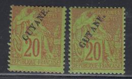 * N°22 - 20c Brique S/vert - TB - Altri & Non Classificati