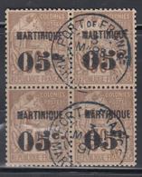 O N°12 - 02 S/30c - Bloc De 4 - Obl. Fort De France - 3/03/91 - TB - Altri & Non Classificati