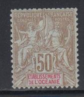 * N°20 - 50c Bistre Et Rouge - TB - Altri & Non Classificati