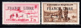 ** N°259, 264 - 2 Valeurs - TB - Vide