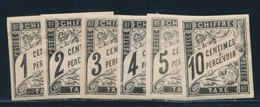 * N°1/11 - Du 1c Au 60c Noir - TB - Postage Due