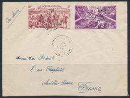 L PA N°4, 5 - Obl. Seguela (Côte D'Ivoire) + PA N°5 X2 - Obl. Abidjan - 2 Plis Datés 1946 - TB - Altri & Non Classificati