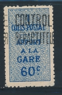 * N°7A - 60c Bleu - TB - Paketmarken