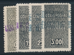 * N°51/54 - TB - Parcel Post