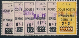 * N°77/82 - 6 Valeurs - TB - Paketmarken