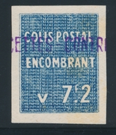 ** N°97a - ND - Rousseurs - Postpaketten