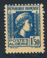 ** VARIETES N°214a - 1F50 Bleu - Impression Recto Verso - TB - Vide