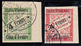 O COLIS POSTAUX  N°9/10 - CDF - N°10 Signé A. Brun - TB - Andere & Zonder Classificatie