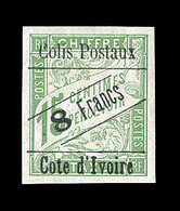 * COLIS POSTAUX  N°17 - 8F S/15c Vert - TB - Other & Unclassified