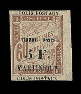 * COLIS POSTAUX  N°60 - BDF - Dble "Colis Postaux" En Haut Et Bas - Signé - TB - Other & Unclassified