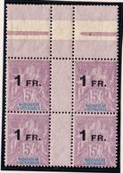 ** MILLESIMES N°123 - Bloc De 4 - Sans Mill. - TB - Andere & Zonder Classificatie