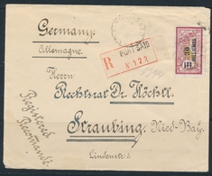 L N°77 - Obl. Port Saïd - 21/10/26 - S/rec - Pr Stranbing (Bayern) - Au Verso Càd D'arrivée Du 26/10 - B/TB - Other & Unclassified