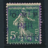 * PA N°1 - 1pi S/5c Vert  - TB - Other & Unclassified