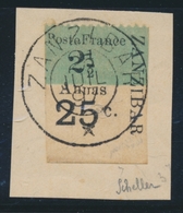 O N°37Aa - 2½ Vert Pâle - Type III - Signé Scheller - TB - Altri & Non Classificati