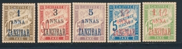 (*) TAXE N°1/5 - Tirage De 1900 - S/bristol - TB - Altri & Non Classificati