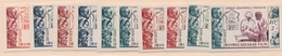 ** 1950 - Œuvres Sociales De La France  D'Outremer - 10 Val - ND - TB - Autres & Non Classés