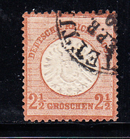 O N°18 - 2½g Brun Rouge - TB - Used Stamps