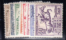 ** N°565/72 - JO - TB - Unused Stamps