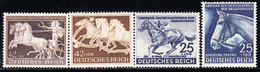 ** N°670, 703, 738/39 - Chevaux - TB - Neufs