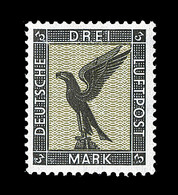 ** N°34 - 3Mk - Point Noir D'origine - TB - Airmail & Zeppelin