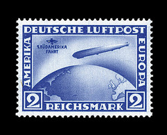 ** N°38 - 2Mk Bleu - TB - Luchtpost & Zeppelin