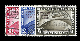 O N°40/42  - Surch. Polarfahrt - N°42 Signé JF Brun - TB - Poste Aérienne & Zeppelin
