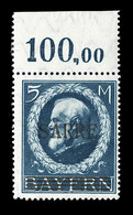 ** N°30 - 5Mk Bleu - BDF Inf. - Plusieurs Signatures - Avec Inscription Marginale - TB - Other & Unclassified