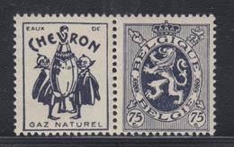 ** N°288 Avec Pub Chevron - TB - 1849 Epauletten