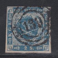 O N°3 - 2s Bleu - TB - Unused Stamps