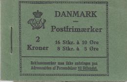 (*) N°193, 195 - 5o Vert Jaune Et 10 O Bistre - Carnet De 2 Kr - TB - Markenheftchen