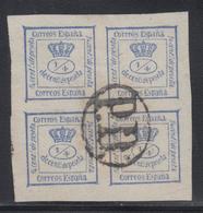 O N°129 - 4/4c Outremer - Signé Calves - TB - Unused Stamps