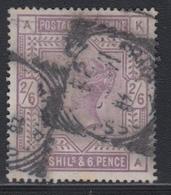 O N°86 - 2/6 Violet - TB - Unused Stamps