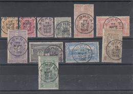 O N°101/12 - La Série Des JO De 1896 - Obl. PJ - Très Rare - TB - Used Stamps
