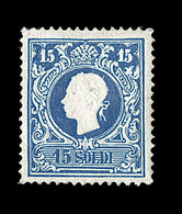 * N°9 - 15s Bleu - TB - Lombardije-Venetië