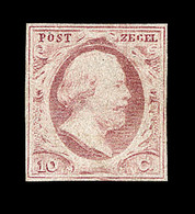 * N°2 - 10c Rose Carminé - Signé JF Brun - TB - Unused Stamps