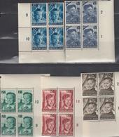 ** N°559/63 - En Bloc De 4 - TB - Unused Stamps