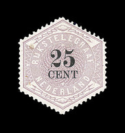 * N°7 - 25c Lilas - TB - Telegraphenmarken