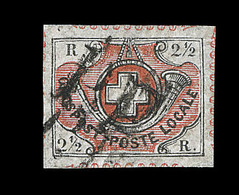 O N°12 (N°11) - Margé - Réparé - PP - Bel Asp. - 1843-1852 Kantonalmarken Und Bundesmarken