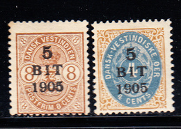 * N°24/26 - TB - Danemark (Antilles)