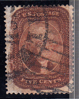 O N°12 - 5c Marron   Type II - TB - Unused Stamps